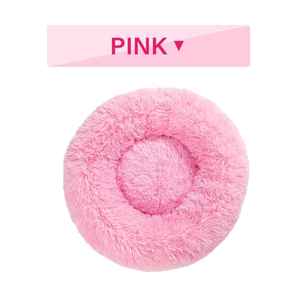 Fluffy Donut Dog Bed — Cozy Calming Comfort For Pets