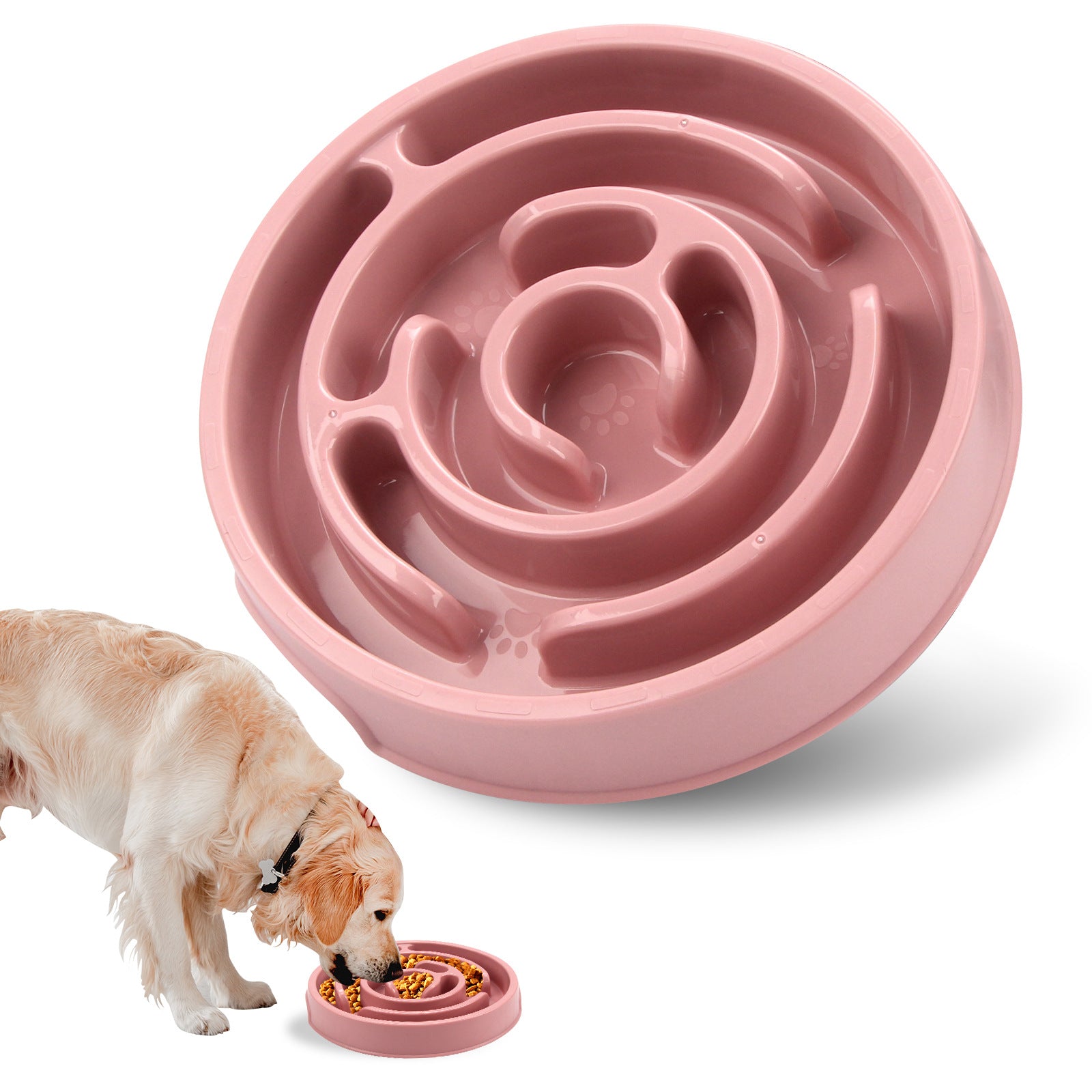 Slow Feeder Dog Bowl for Healthier, Happier Mealtimes