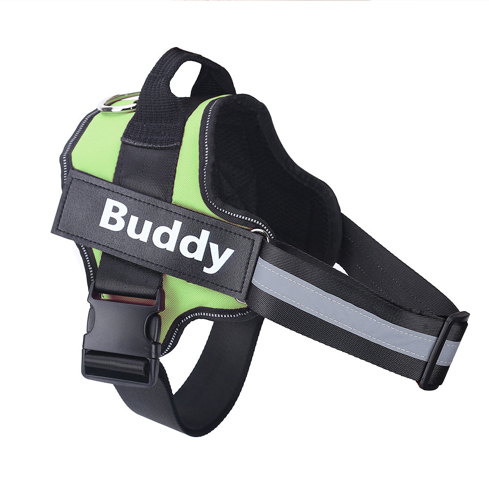 No-Pull Dog Harness with Custom Patch – Walk With Ease