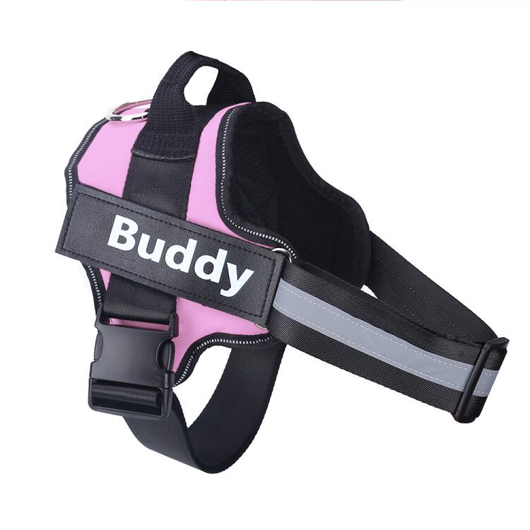 No-Pull Dog Harness with Custom Patch – Walk With Ease