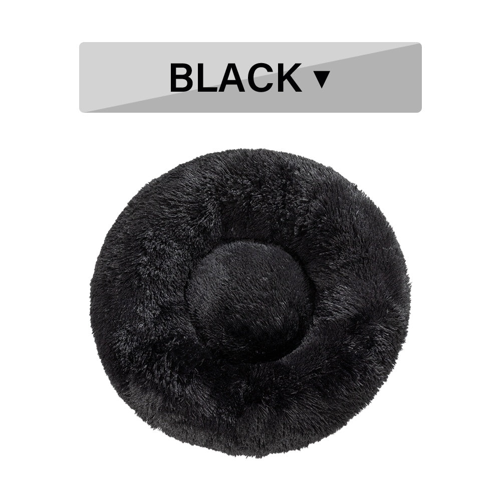 Fluffy Donut Dog Bed — Cozy Calming Comfort For Pets