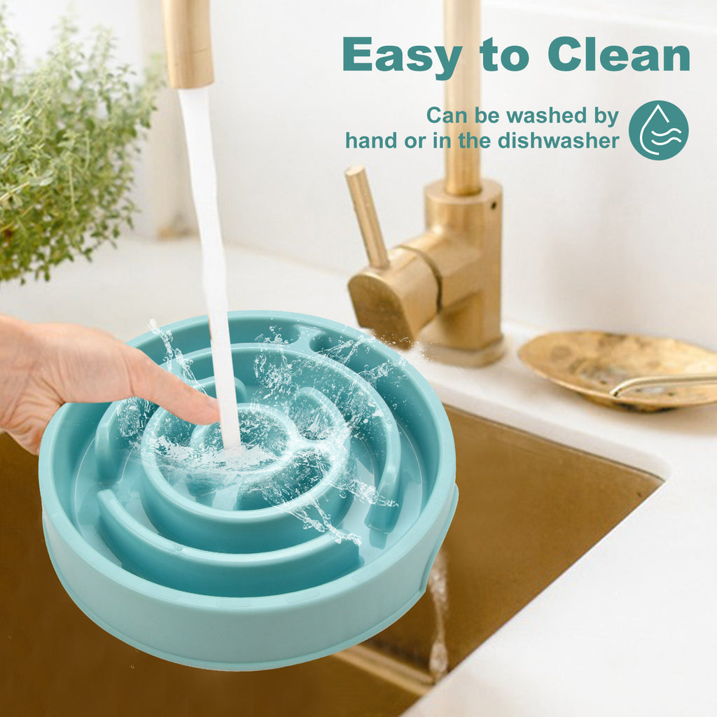 Slow Feeder Dog Bowl for Healthier, Happier Mealtimes