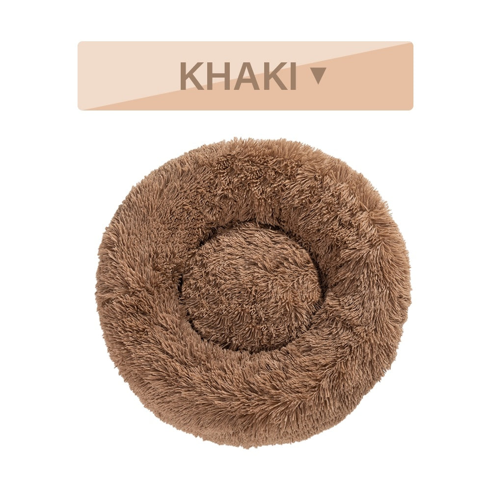 Fluffy Donut Dog Bed — Cozy Calming Comfort For Pets