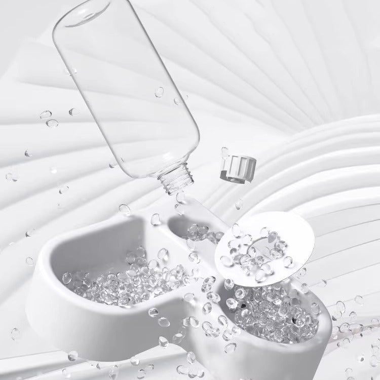 All-in-One Cat Water Fountain and Food Bowl