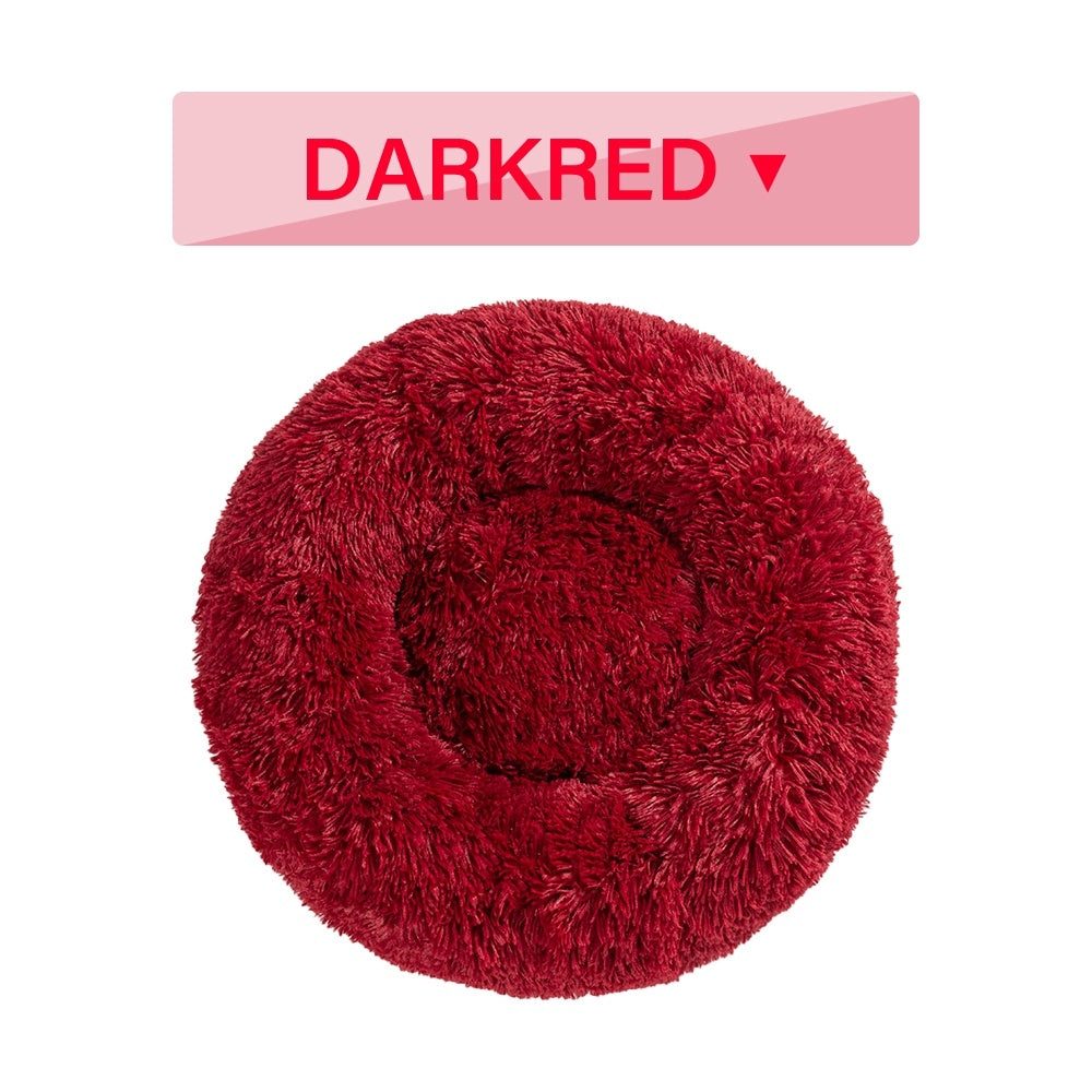 Fluffy Donut Dog Bed — Cozy Calming Comfort For Pets