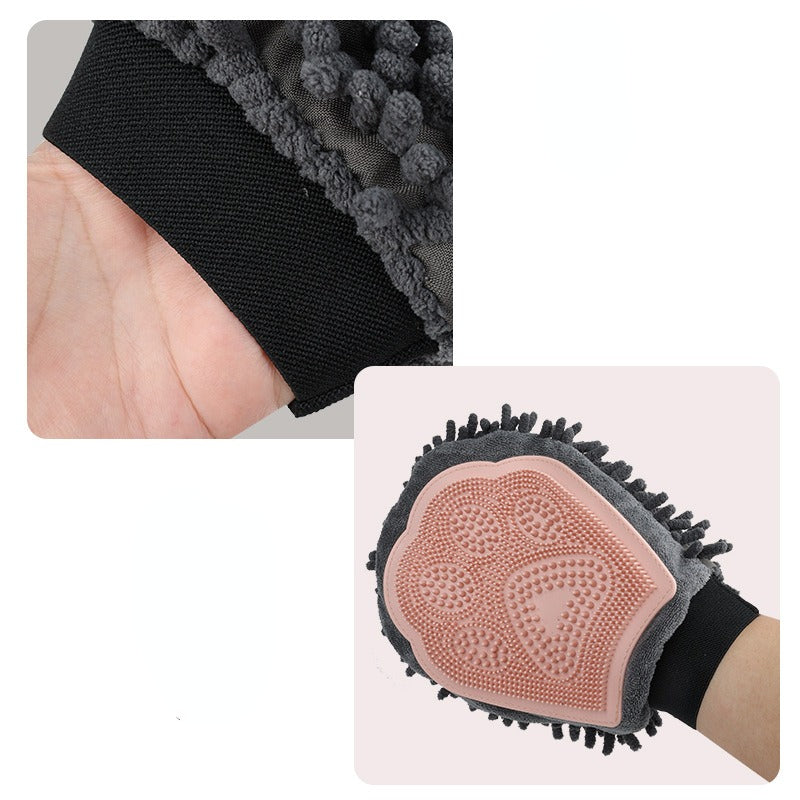 All-in-One Pet Brush for Cleaning, Massage and Care
