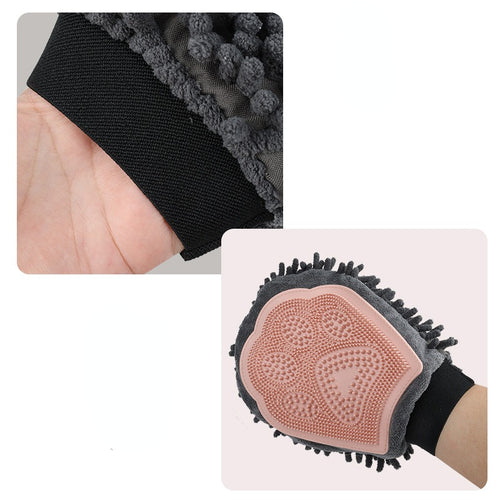All-in-One Pet Brush for Cleaning, Massage and Care