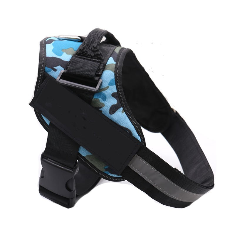 No-Pull Dog Harness with Custom Patch – Walk With Ease