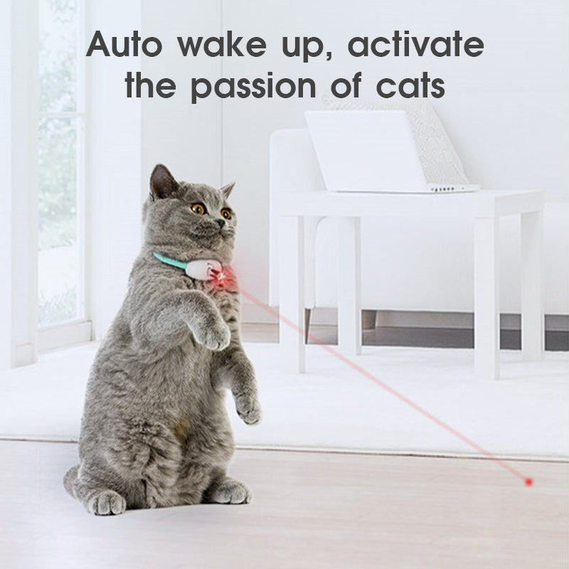 Smart Laser Cat Collar — Auto Interactive Toy For Bored Kitties