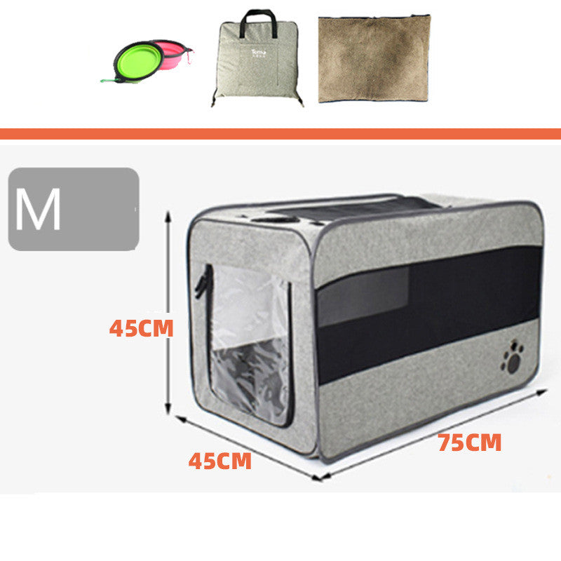 Portable Folding Pet Carrier Bag — Adventure-Ready For Every Trip