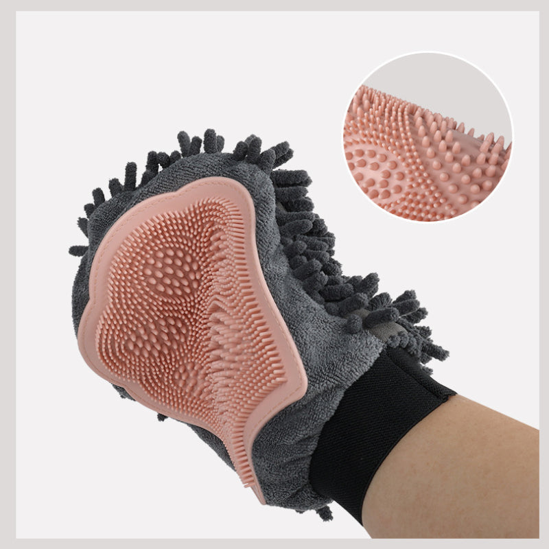 All-in-One Pet Brush for Cleaning, Massage and Care