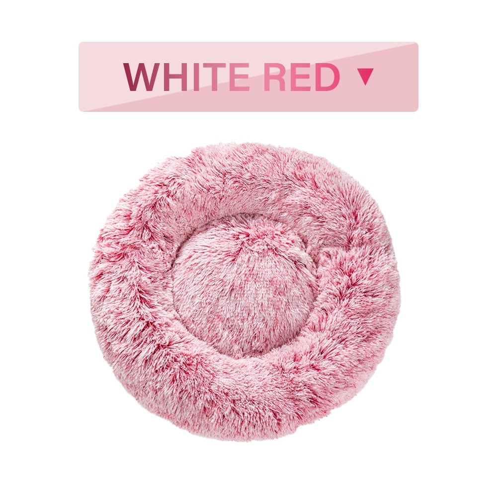 Fluffy Donut Dog Bed — Cozy Calming Comfort For Pets