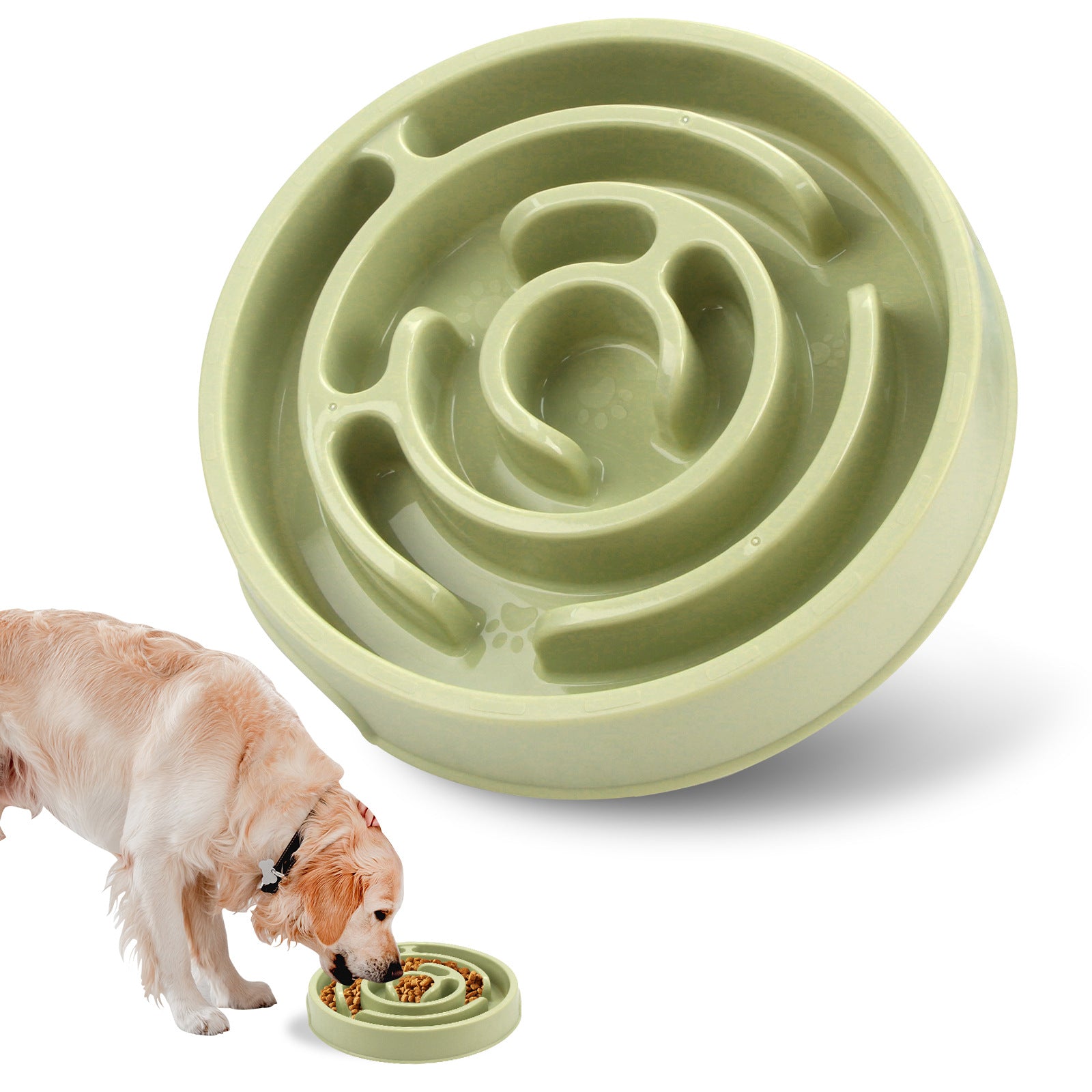 Slow Feeder Dog Bowl for Healthier, Happier Mealtimes
