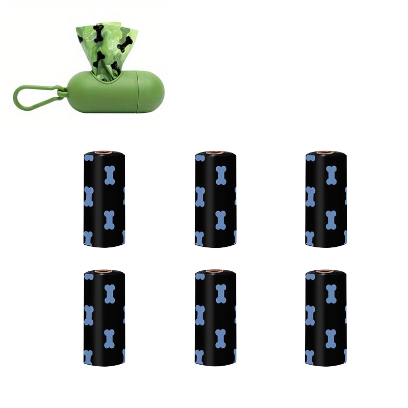 Eco-Friendly Biodegradable Dog Poop Bags With Free Dispenser