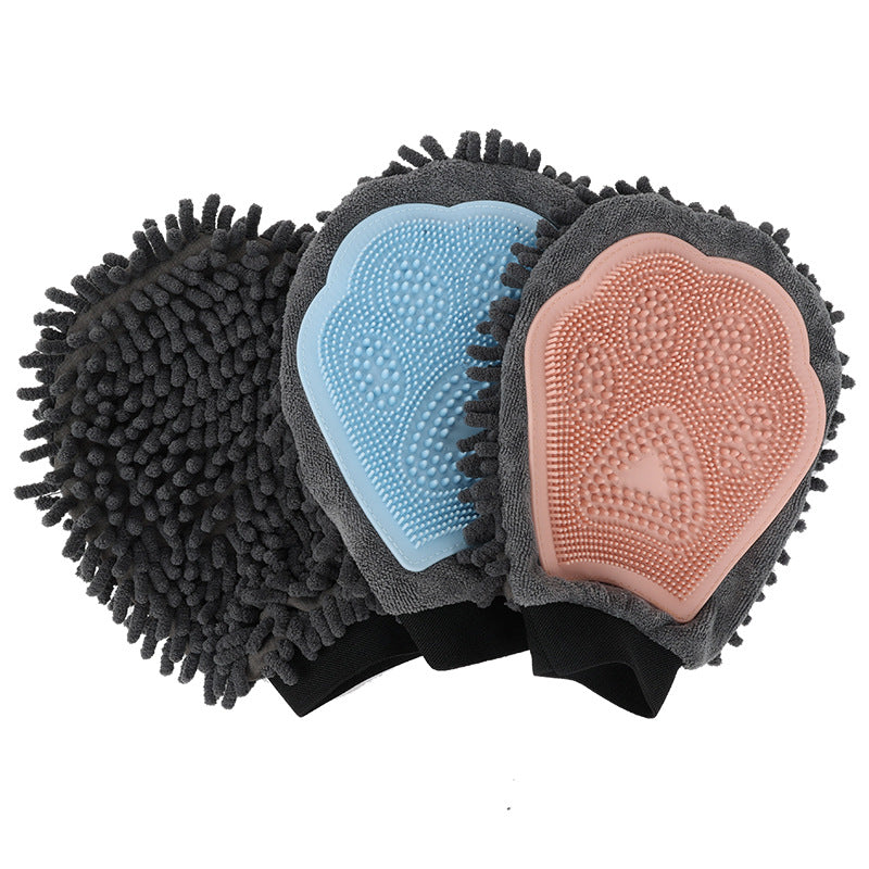 All-in-One Pet Brush for Cleaning, Massage and Care
